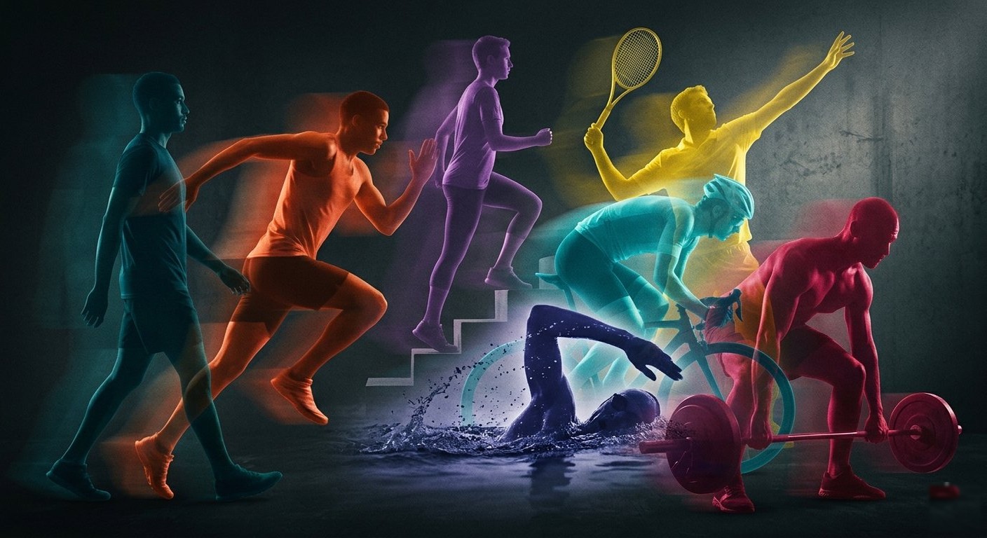 Exercise variety and longevity, Harvard 2026 study